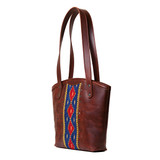 High quality full grain Lanita Leather Tote alternate angle - Saddleback Leather