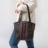 High quality full grain Lanita Leather Tote front view - Saddleback Leather