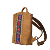High quality full grain Lanita Leather Backpack alternate angle - Saddleback Leather