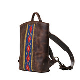 High quality full grain Lanita Leather Backpack alternate angle - Saddleback Leather