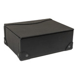 High quality 20th Anniversary Desk Box in Black - Angle