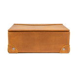 High quality 20th Anniversary Desk Box in tan - Front