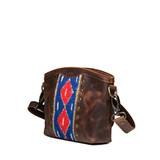 High quality full grain leather Lanita Small Crossbody alternate angle - Saddleback Leather
