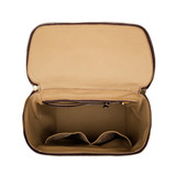 High quality our Medium All In One leather Backpack in light tan-inside