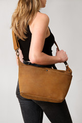High quality model image of the London Leather Sling