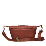 High quality london sling in front view in old bull tan