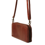 High quality full grain Large Leather Accordion Wallet alternate angle - Saddleback Leather