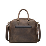 High quality black full grain Professional Leather Satchel alternate angle - Saddleback Leather