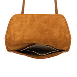 High quality inside of the walker's leather pouch in the color tan. Also has 2 interior pockets for extra storage. Made by Saddleback