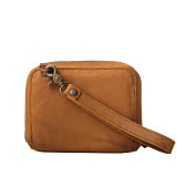 Suzette's Steals Leather Accordion Wallet - Small - Tobacco