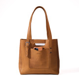 High quality brown full grain Everyday Leather Tote alternate angle - Saddleback Leather