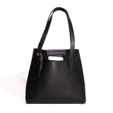 High quality brown full grain Everyday Leather Tote alternate angle - Saddleback Leather