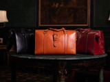 High quality this is lifestyle image of the Taylor leather Duffle Bag