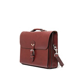 This is the side view of the Silverback Livingstone in reddish brown color