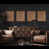 The lifestyle image of the Declaration of Independence in Almera Natural Leather