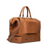 Suzette's Steals Two Compartment Duffle - Tobacco