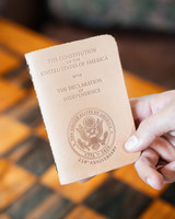 This is the inside view of the pocket declartion/constituion
