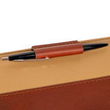 High quality full grain Medium Leather Portfolio alternate angle - Saddleback Leather