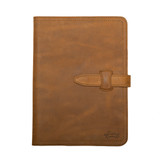 High quality full grain Large Leather Portfolio front view - Saddleback Leather