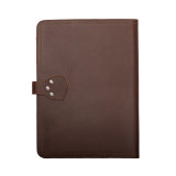 High quality full grain Large Leather Portfolio alternate angle - Saddleback Leather