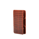 Dave's Deals Large Leather Magic Wallet - Chestnut
