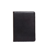 This is the medium portfolio in black with a front view