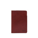 High quality front view of the Tolkien leather Journal Cover in red brown