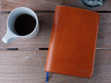 High quality lifestyle Tolkien leather Journal Cover in English Tan