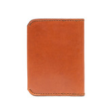 This is the back image of the Silverback Slim Bifold Wallet in tan