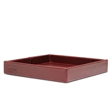 High quality our new valet tray redesinged in the new color of oxblood