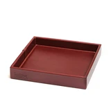 High quality our new valet tray redesinged in the new color of oxblood