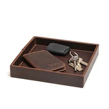 High quality our new valet tray redesinged in dark brown