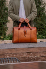 Dave's Deals Spurgeon Briefcase - English Tan