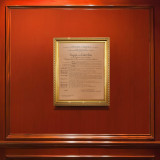 High quality lifestyle view of the Leather Bill of Rights in Almera Natural