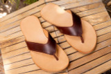 lifestyle images of the flip flops