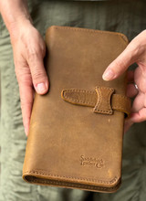 High quality lifestyle images of the new Big leather Wallet