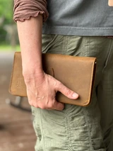 Lifestyle images of the new Big Wallet