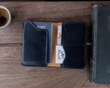 Dave's Deals Wycliffe Passport Wallet - Raven Black