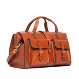Dave's Deals Wesley Deep Pocket Duffle - English Tan