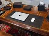 High quality lond desk pad in lifestyle mode on a desk