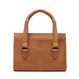 Suzette's Steals Double Handle Purse - Tobacco