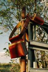 High quality shooting belt on a lifestyle