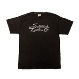 High quality full grain leather Signature T-Shirt front view - Saddleback Leather