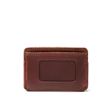 High quality saddleback Leather wallet in reddish brown leather.