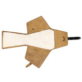 High quality full grain Leather Pistol Wrap alternate angle - Saddleback Leather