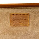 High quality grandfather Collection patch on carry-on suitcase.