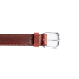 High quality saddleback's Leather Thin Tow Belt in a reddish brown color