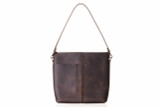 High quality full grain Minimal Leather Bag alternate angle - Saddleback Leather