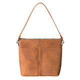 High quality full grain Minimal Leather Bag detail view - Saddleback Leather