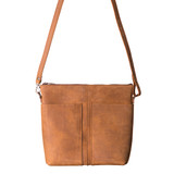 High quality full grain Minimal Leather Bag back view - Saddleback Leather